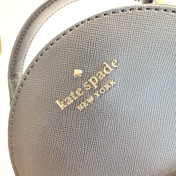 Kate Spade Schuyler Mini Backpack Black Saffiano - Picture 6 of 9